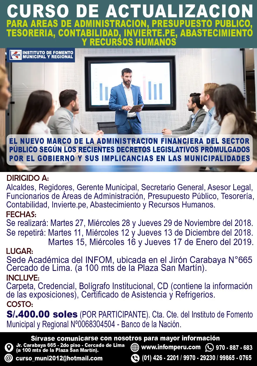 cursos de actualizacion en administracion - Cómo actualizarse en Administración de Empresas