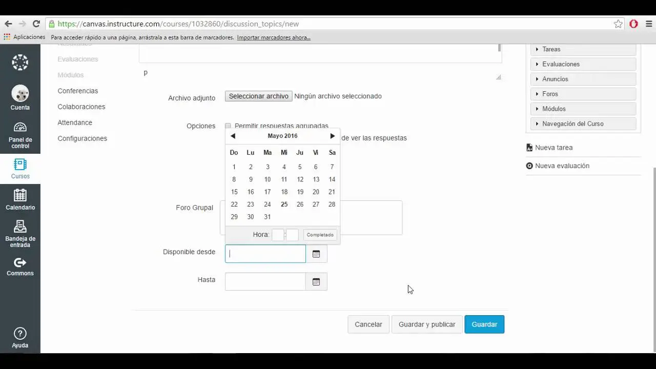 como crear un curso en canvas - Cómo agregar un curso a Canvas