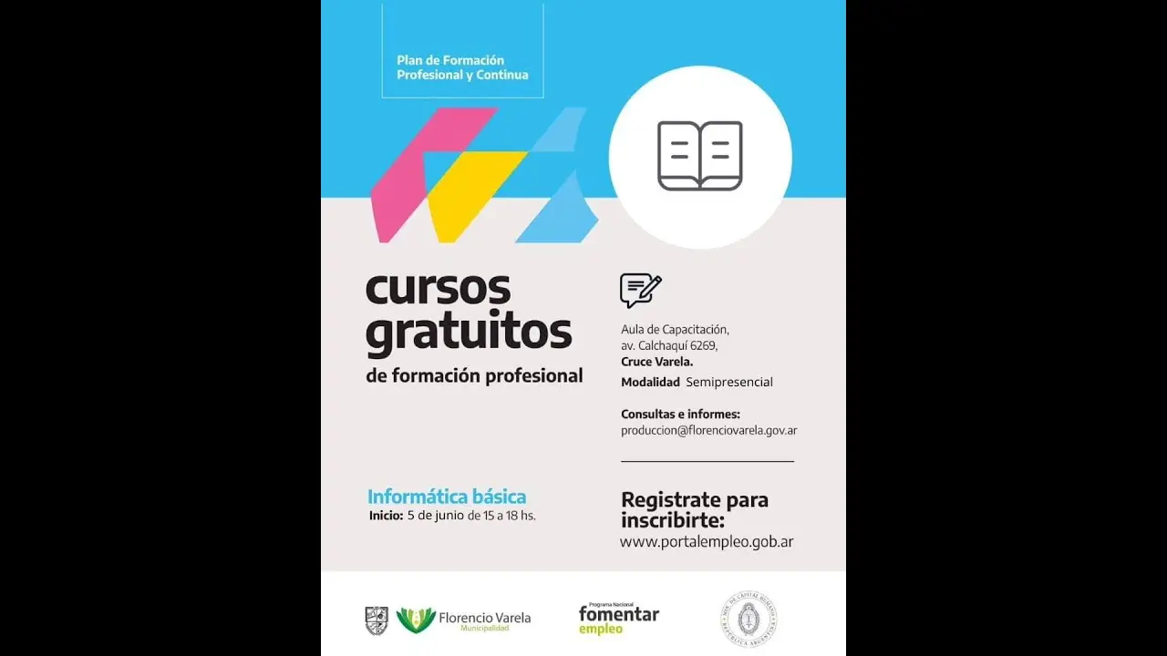 cursos con salida laboral florencio varela - Cómo anotarse para auxiliar de escuela 2024 Florencio Varela