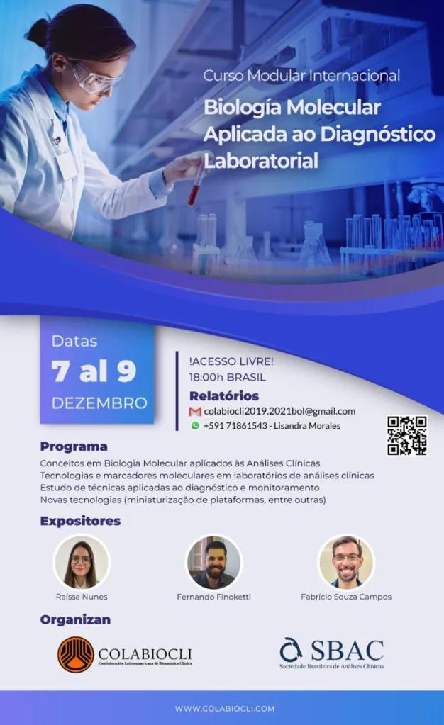 cursos de biologia molecular para tecnicos de laboratorio - Cómo colabora la biología molecular al laboratorio clínico