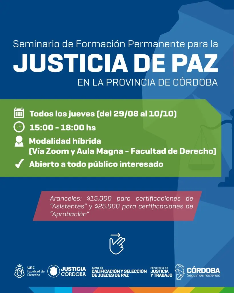 curso para ser juez de paz en cordoba - Cómo convertirse en juez de paz en KY