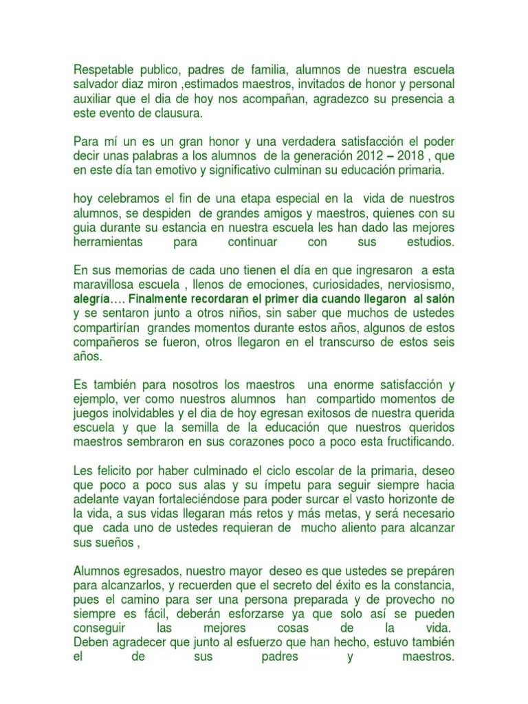 discurso de fin de curso escolar - Cómo dar un discurso de despedida en la escuela