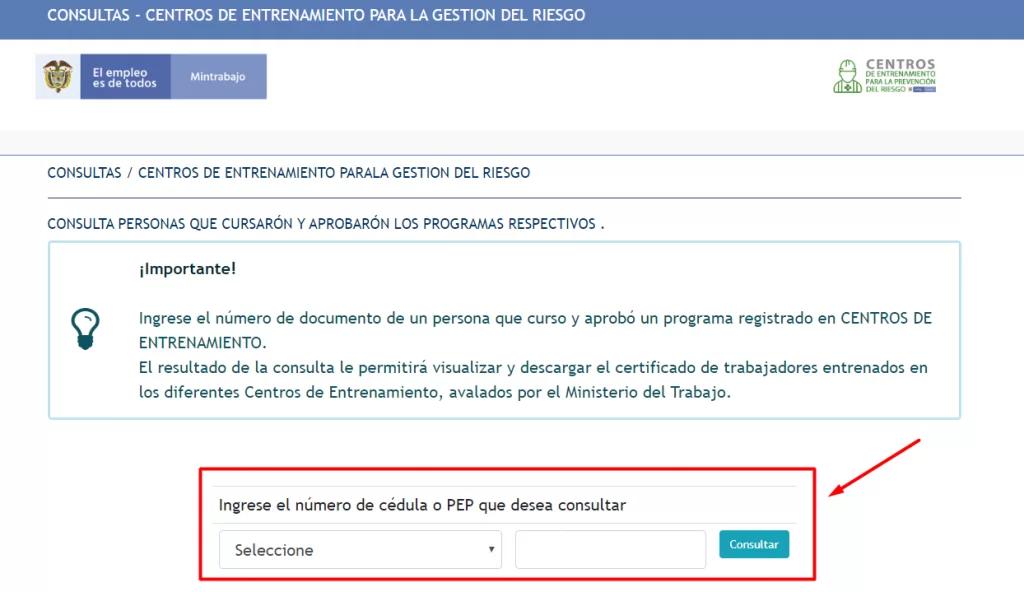 ministerio de trabajo curso de alturas - Cómo descargar el certificado de capacitación del ministerio de trabajo