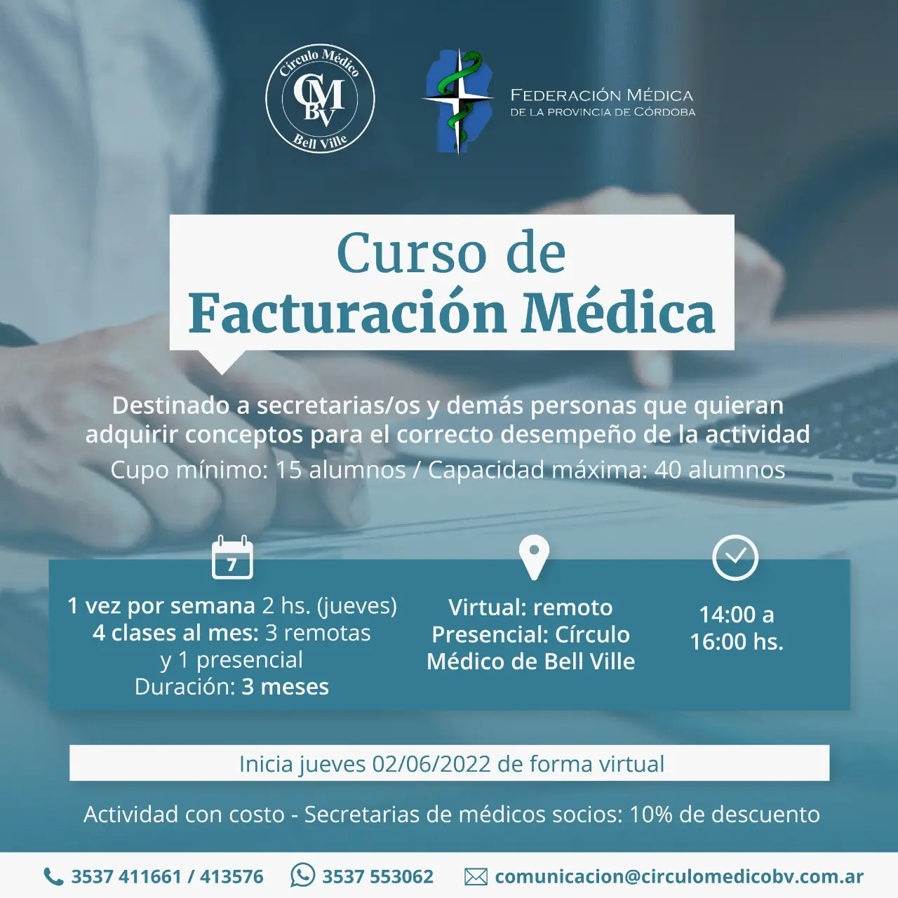 curso de facturacion medica en cordoba capital - Cómo es una factura médica