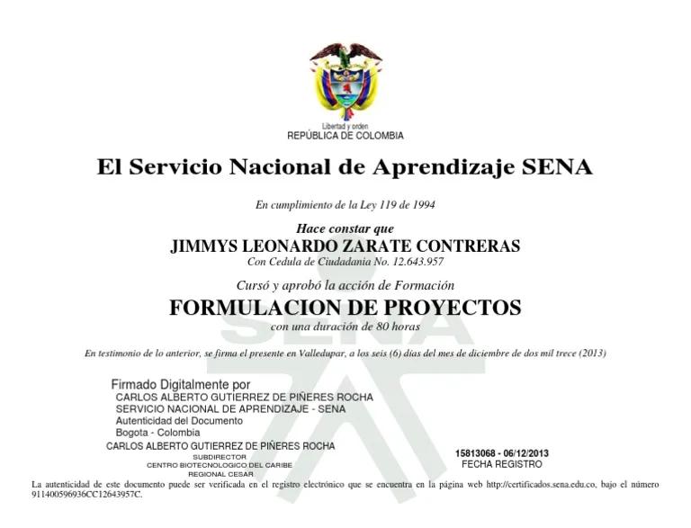curso de formulación de proyectos sena - Cómo formular un proyecto para el SENA