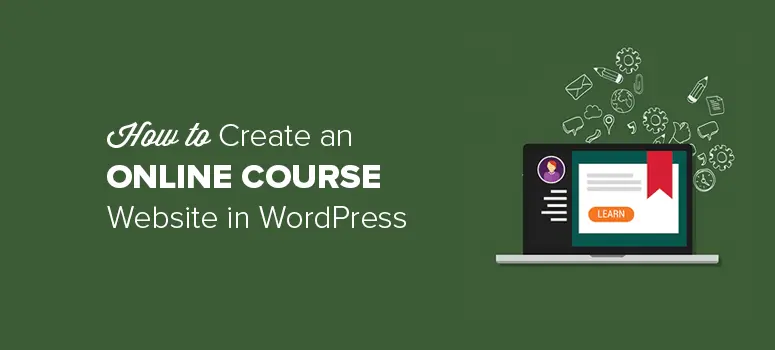 curso de wordpress - Cómo hacer un curso online en WordPress