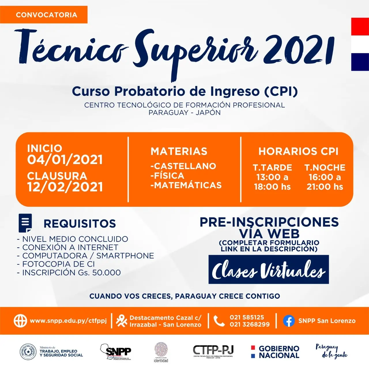snpp cursos - Cómo inscribirse en SNPP 2024