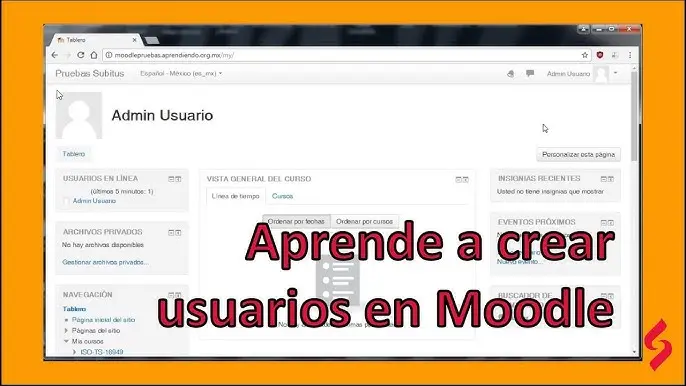 como inscribir usuarios a un curso en moodle - Cómo matricular Usuarios en un curso de Moodle
