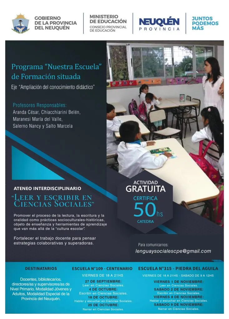 consejo provincial de educacion neuquen cursos - Cómo me inscribo en el Ministerio de Educación de Neuquén Portal Único