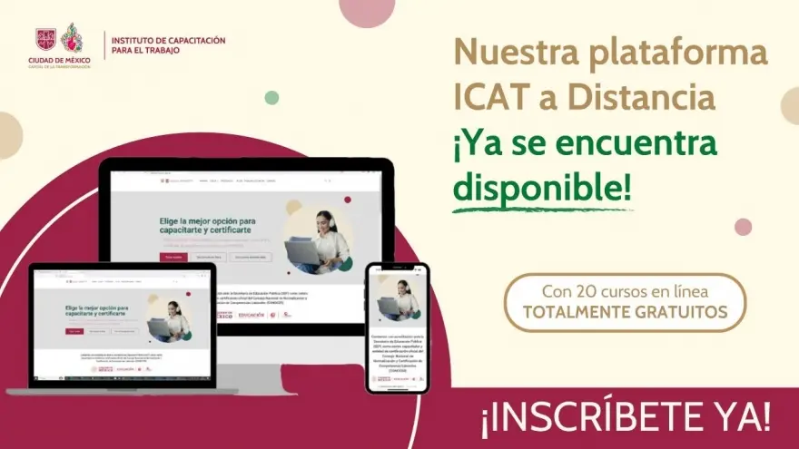 icat cursos - Cómo me registro en el ICAT