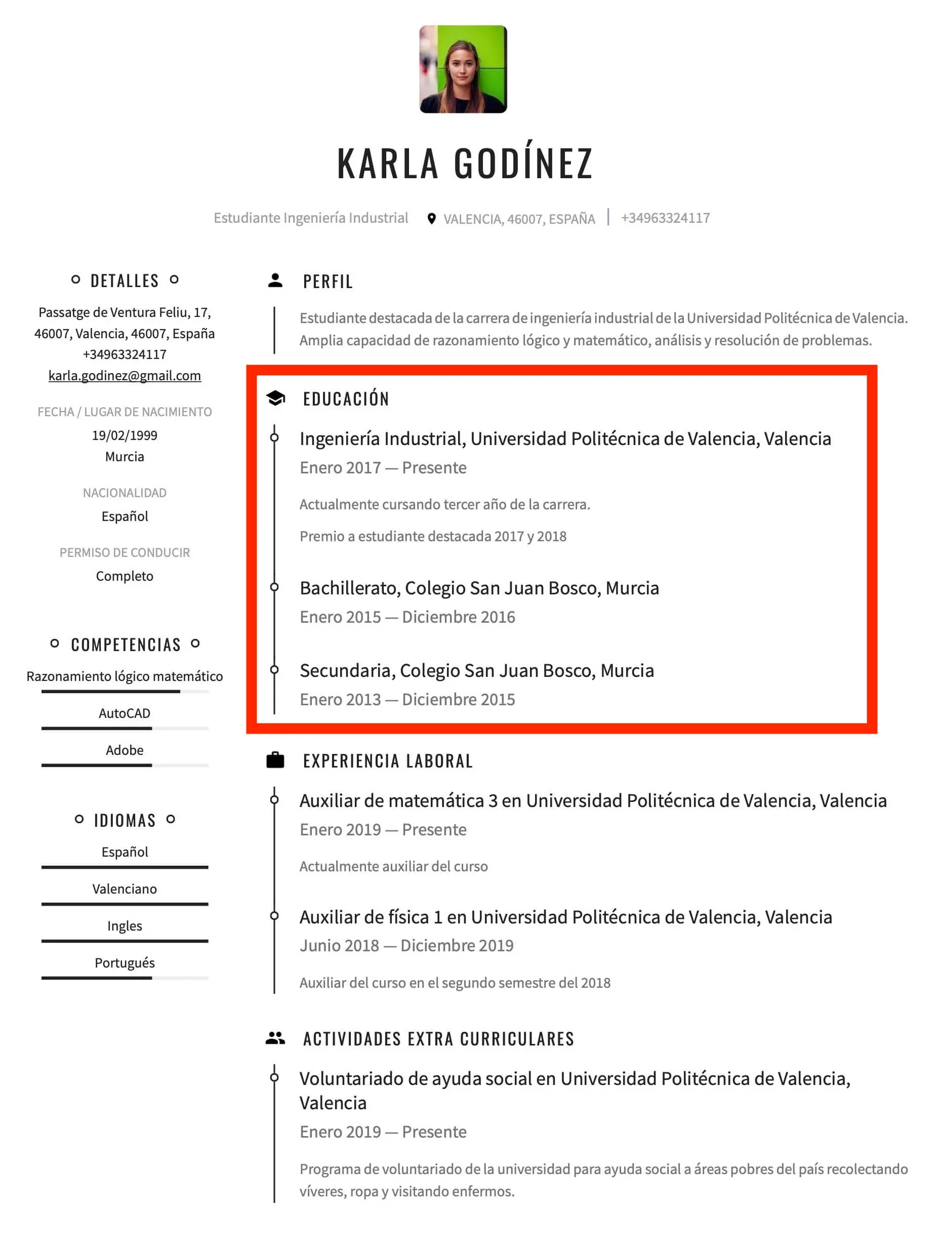 como poner estudios en curso en curriculum - Cómo poner en el currículum estudios en curso