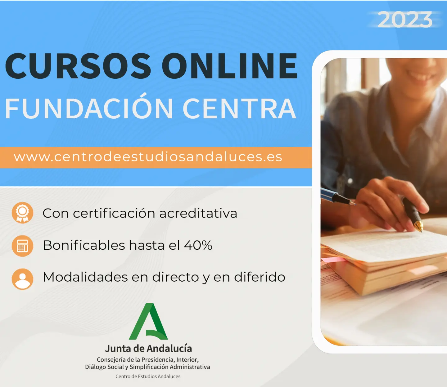 cursos junta de andalucia - Cómo saber si un curso está homologado por la Junta de Andalucía