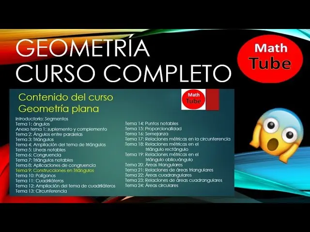 curso de geometria plana - Cómo se le llama al especialista en geometría
