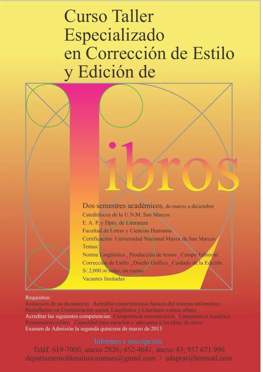 curso de edición de libros - Cómo se llama la carrera de editor de libros