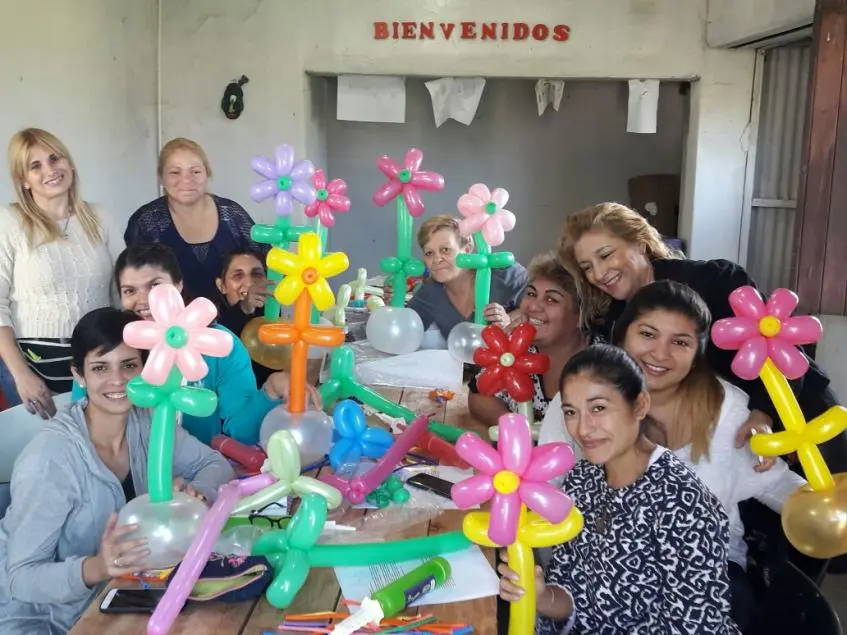 curso de globologia en caba - Cómo se llama la técnica con globos