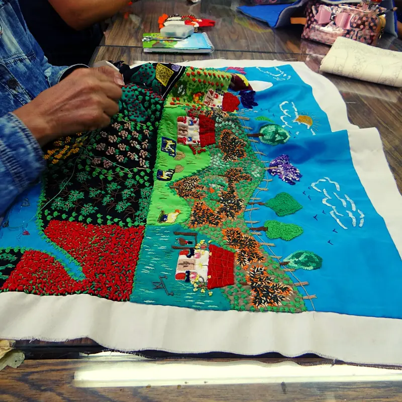 curso de manualidades en tela - Cómo se llama la tela que usan para manualidades