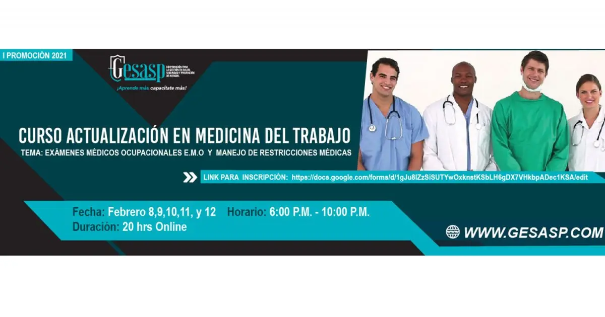 curso medicina laboral online - Cómo ser médico del trabajo