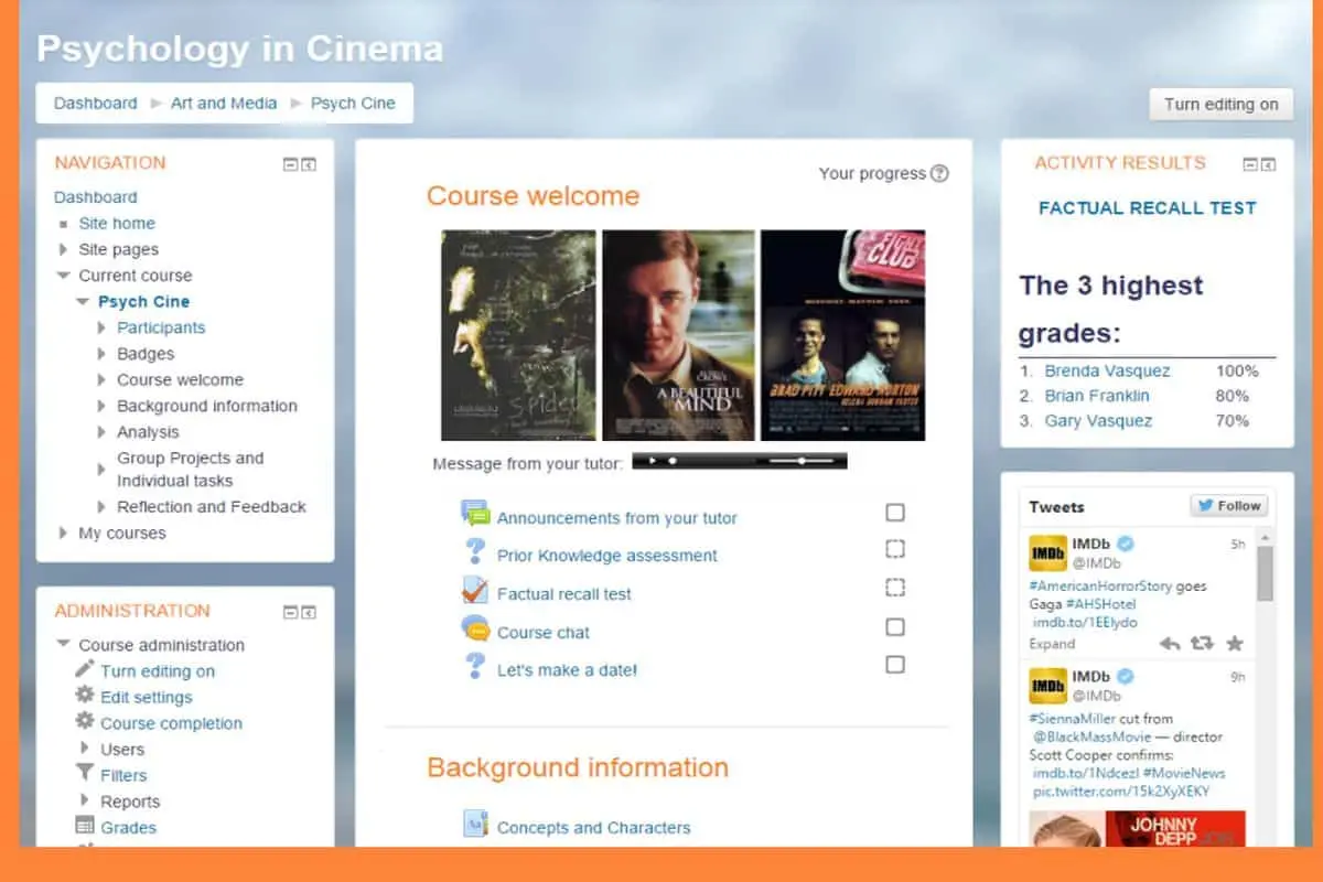 como entrar a un curso en moodle - Cómo ver los cursos en Moodle
