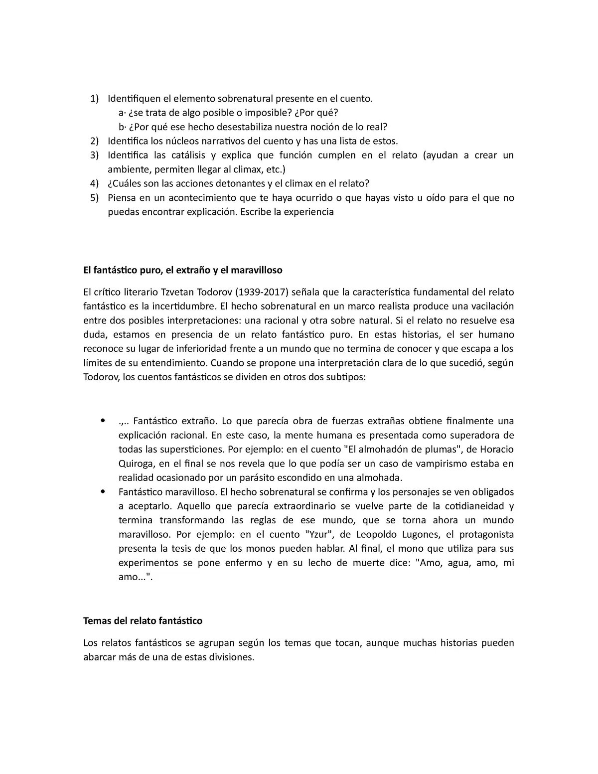 fin de curso mariana enriquez - Cuál es el elemento sobrenatural del cuento fin de curso