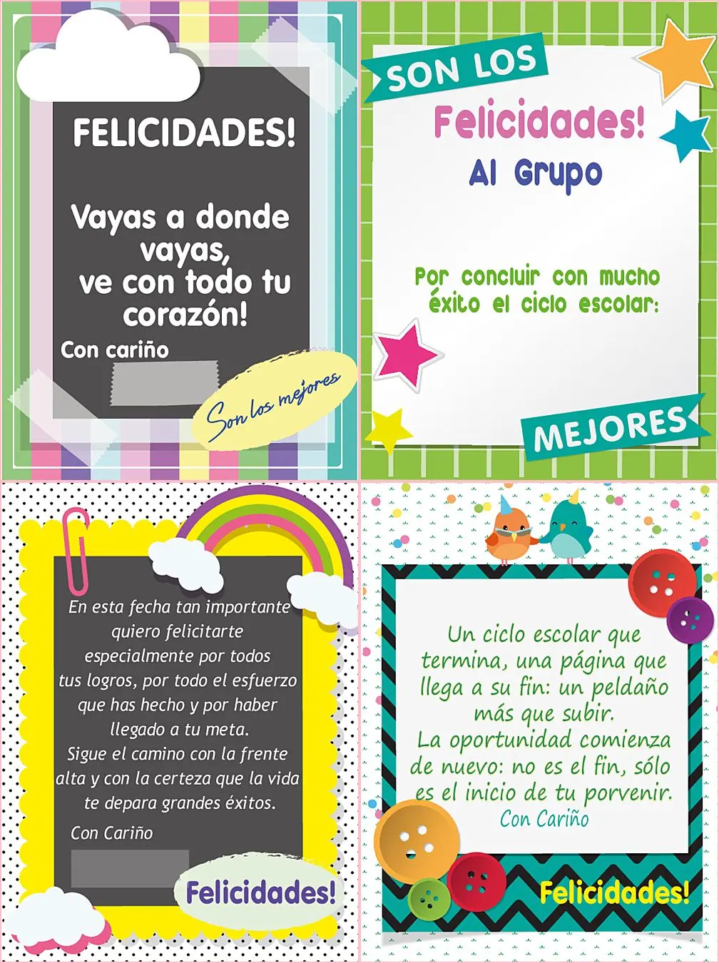 frases cortas de fin de curso escolar - Cuál es una buena frase para los recuerdos escolares