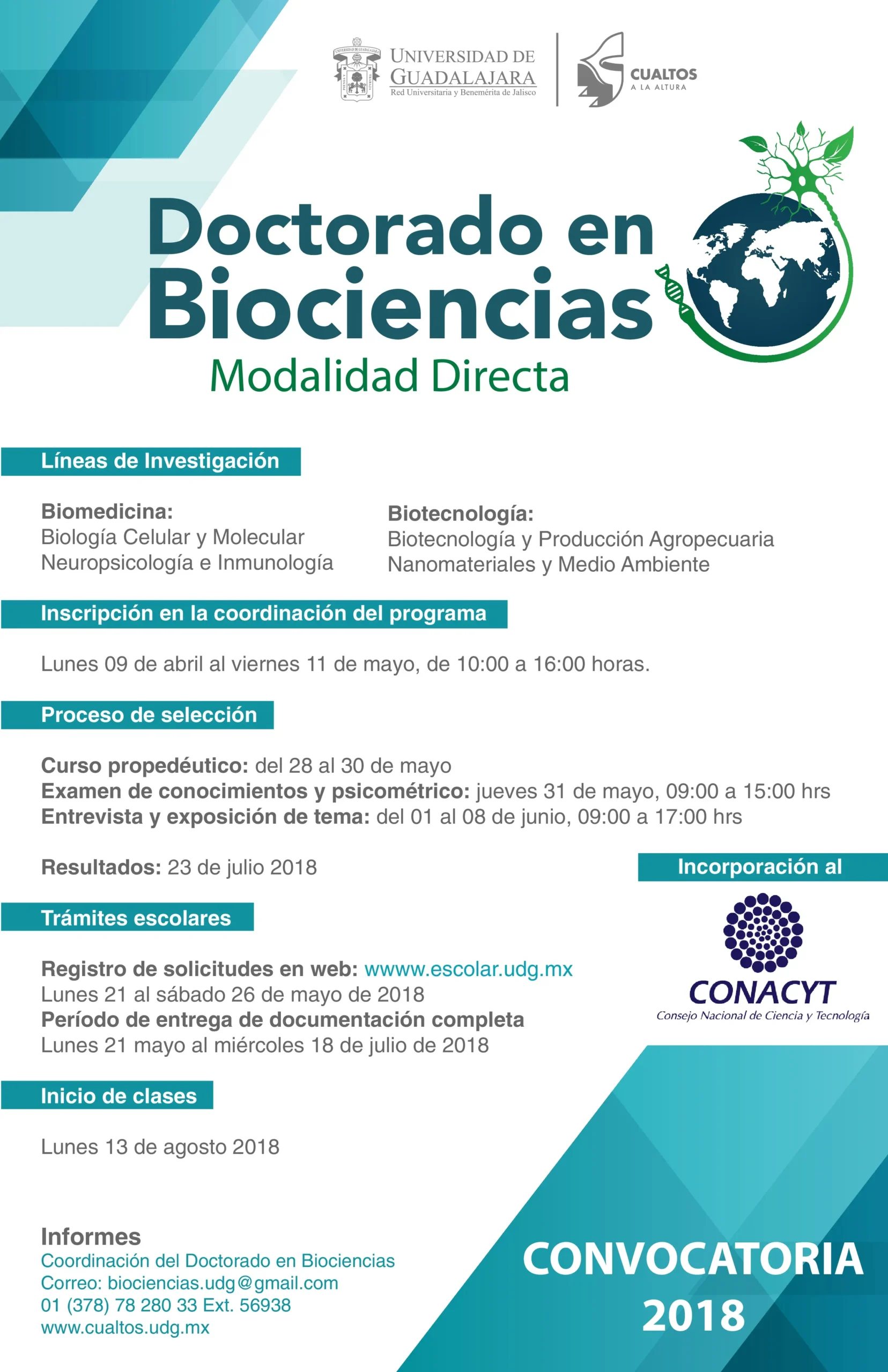 curso de biociencias - Cuáles son las biociencias