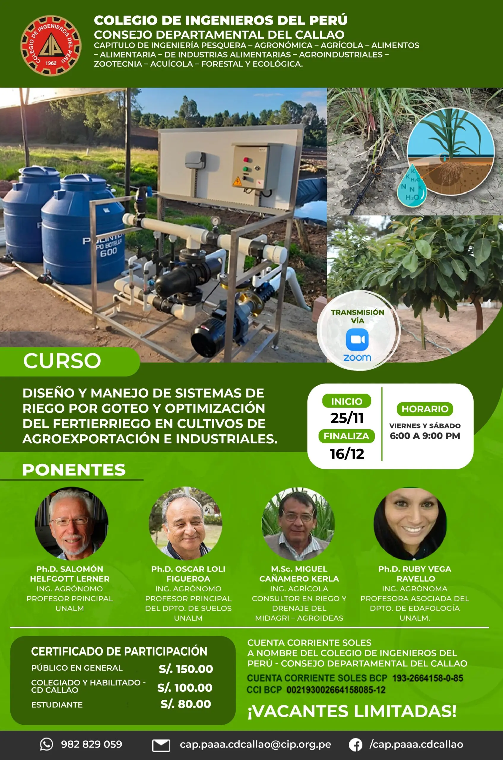 curso de riego por goteo - Cuáles son los 3 tipos de riego por goteo