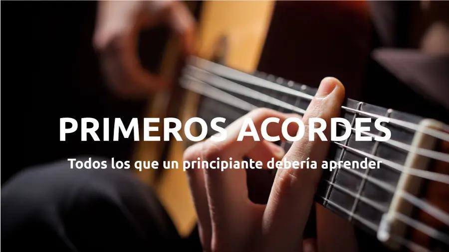 curso de guitarra electrica - Cuáles son los 7 acordes básicos de guitarra