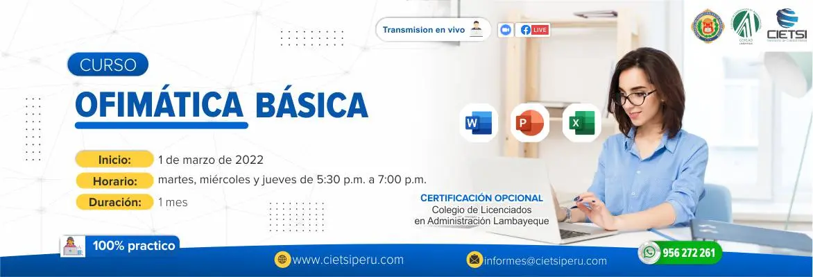 curso de ofimatica basica - Cuáles son los programas básicos de ofimática