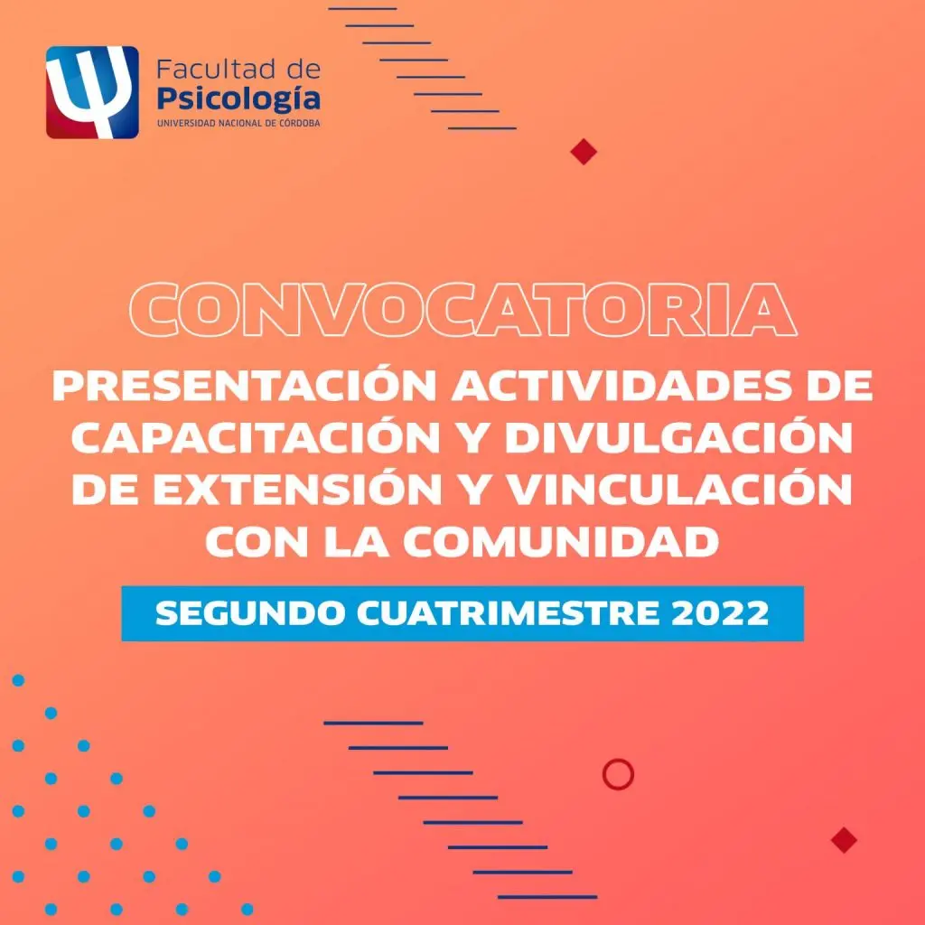 cursos de extension facultad de psicologia unc - Cuándo abren las inscripciones para Psicología UNC