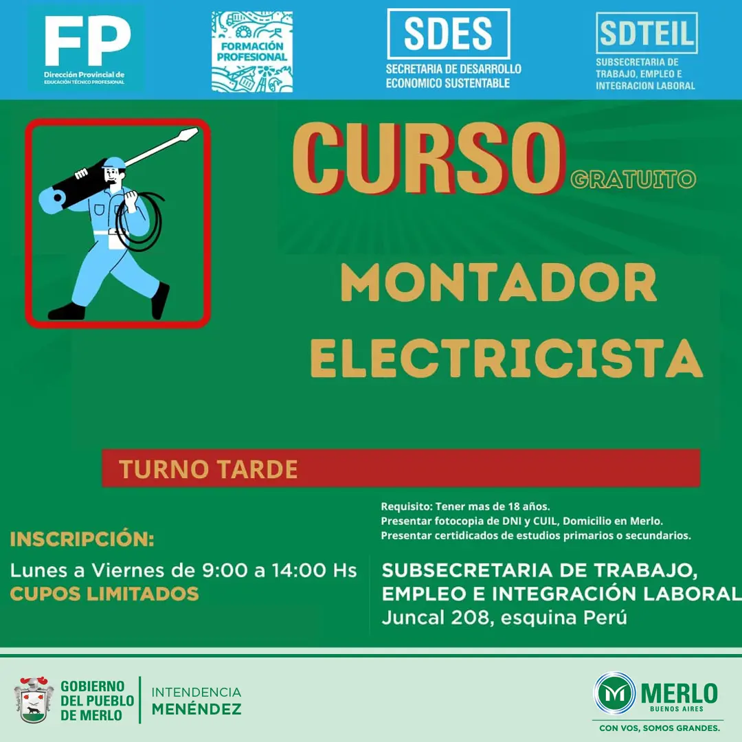 cursos en merlo - Cuándo empiezan las clases 2024 cerca de Merlo, provincia de Buenos Aires