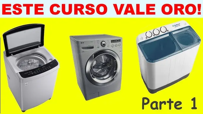 curso de lavadoras y secadoras - Cuántas clases de lavadora hay