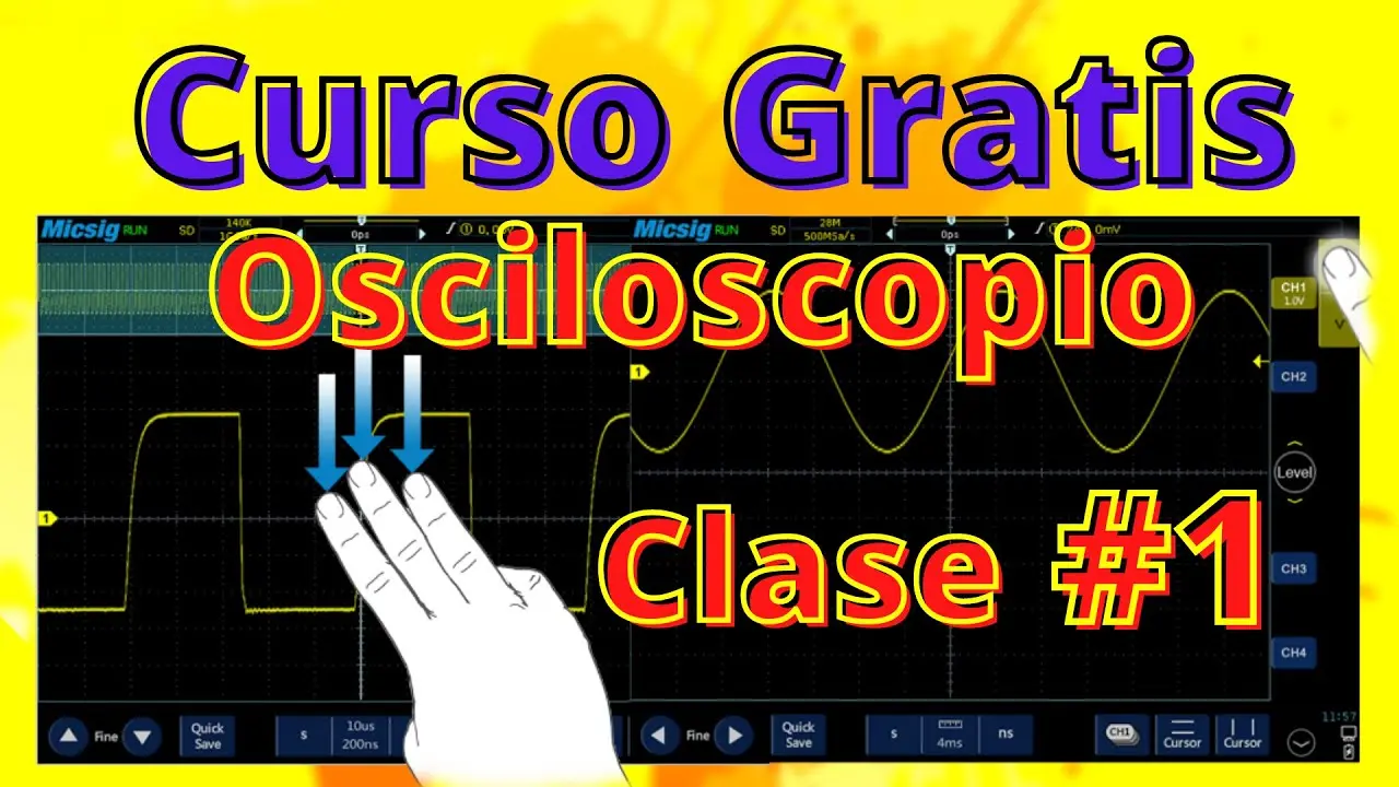curso de osciloscopio - Cuántas clases de osciloscopio hay