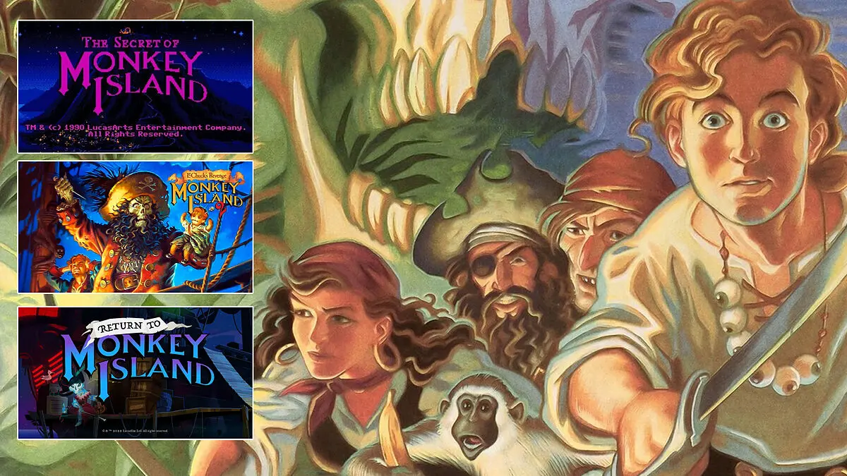 the curse of monkey island descargar - Cuántas partes tiene Monkey Island