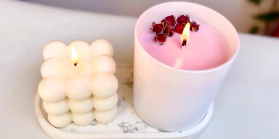 curso de velas de soja - Cuántas velas salen de 1 kg de cera de soya