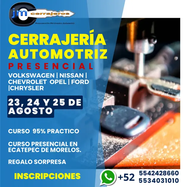 curso de cerrajeria automotriz online - Cuánto cobra un cerrajero de carro