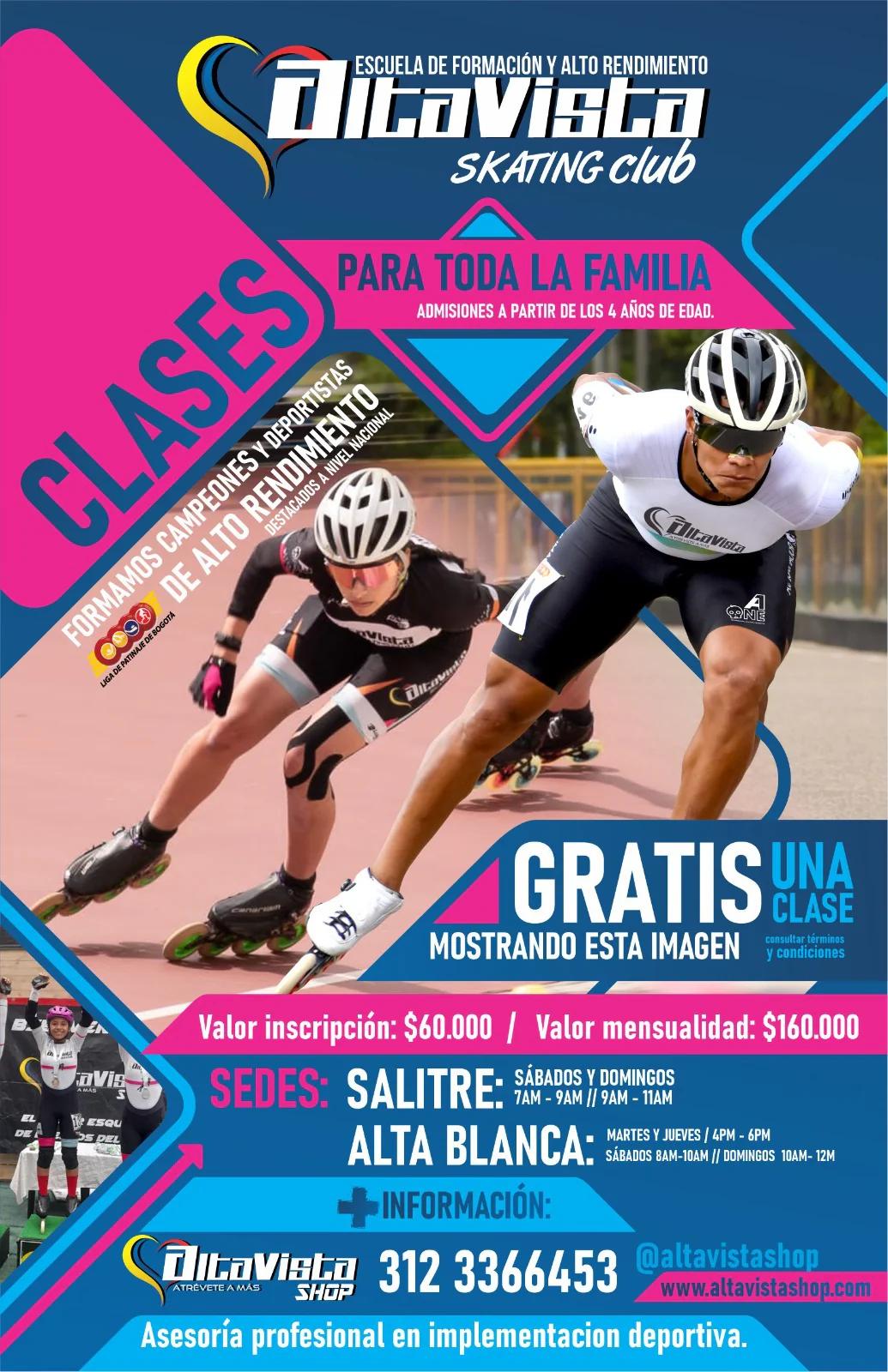 curso patinaje - Cuánto cuesta aprender a patinar