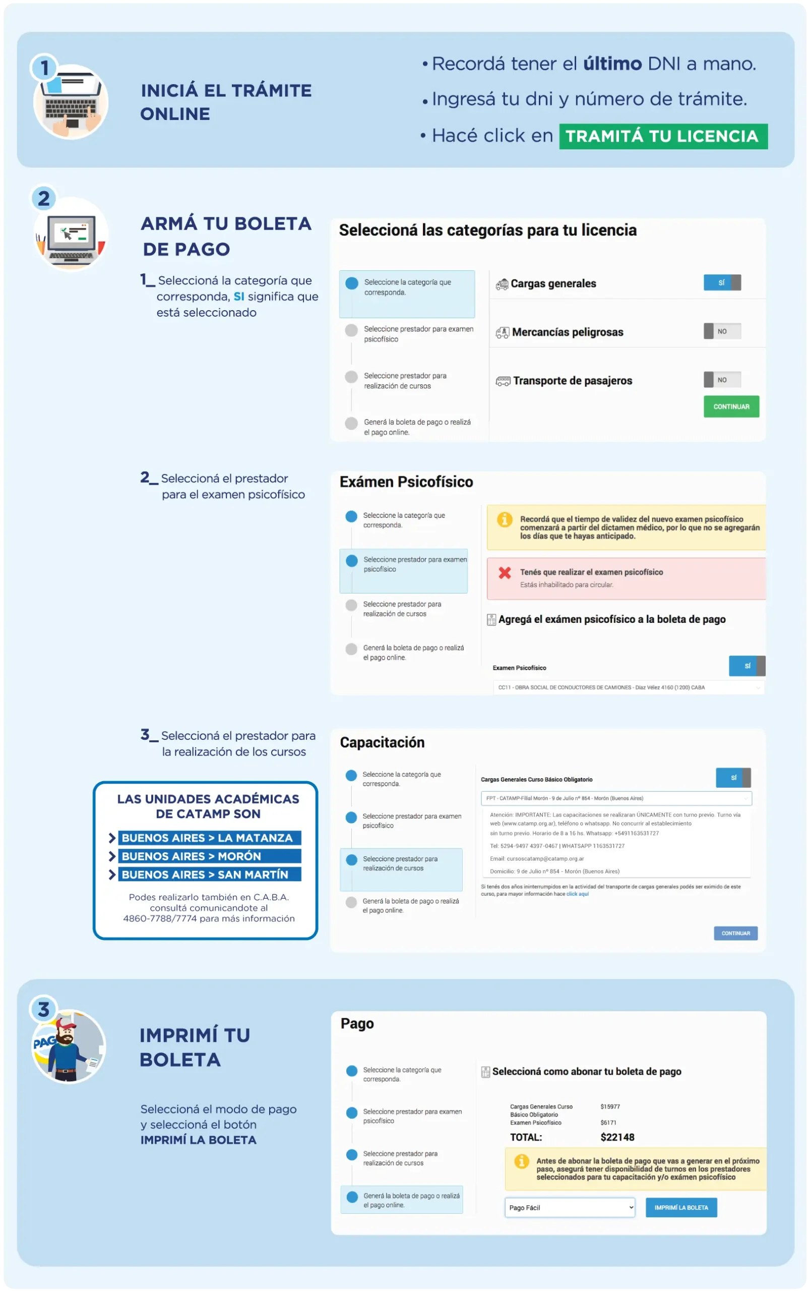 linti curso cargas generales - Cuánto cuesta el curso de carga general