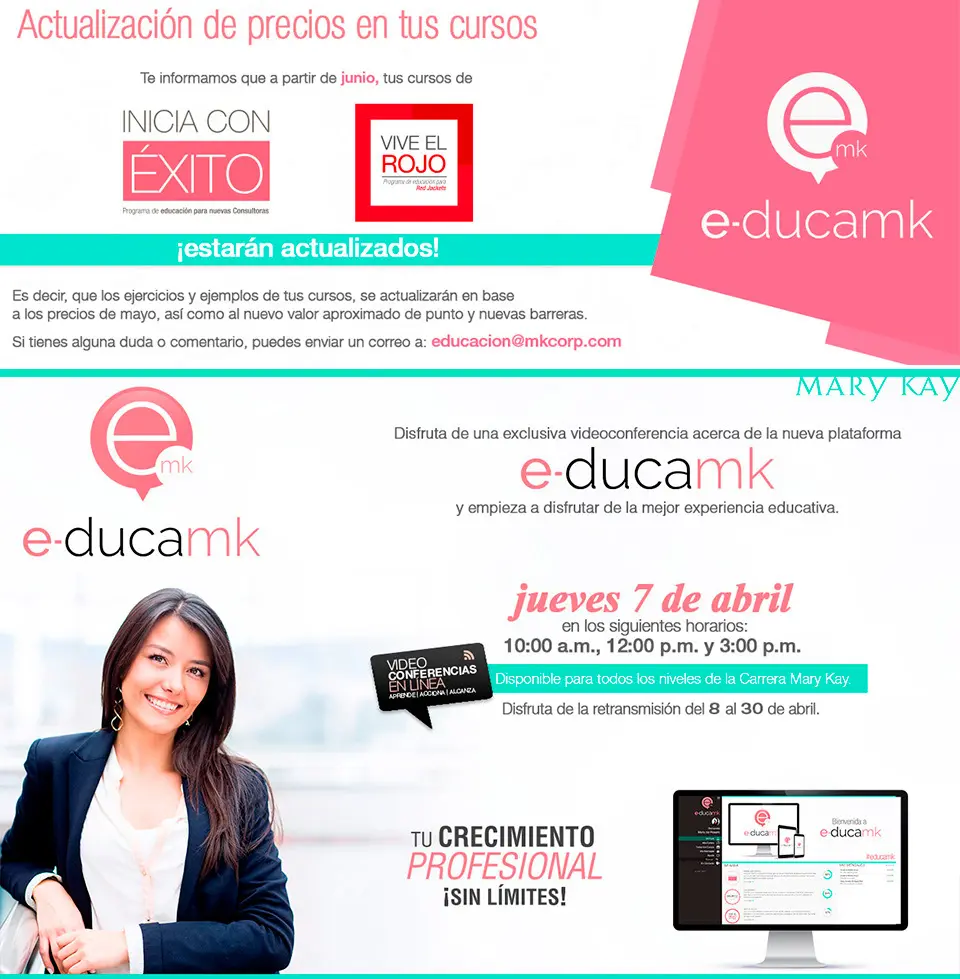 cursos mary kay - Cuánto cuesta iniciar en Mary Kay