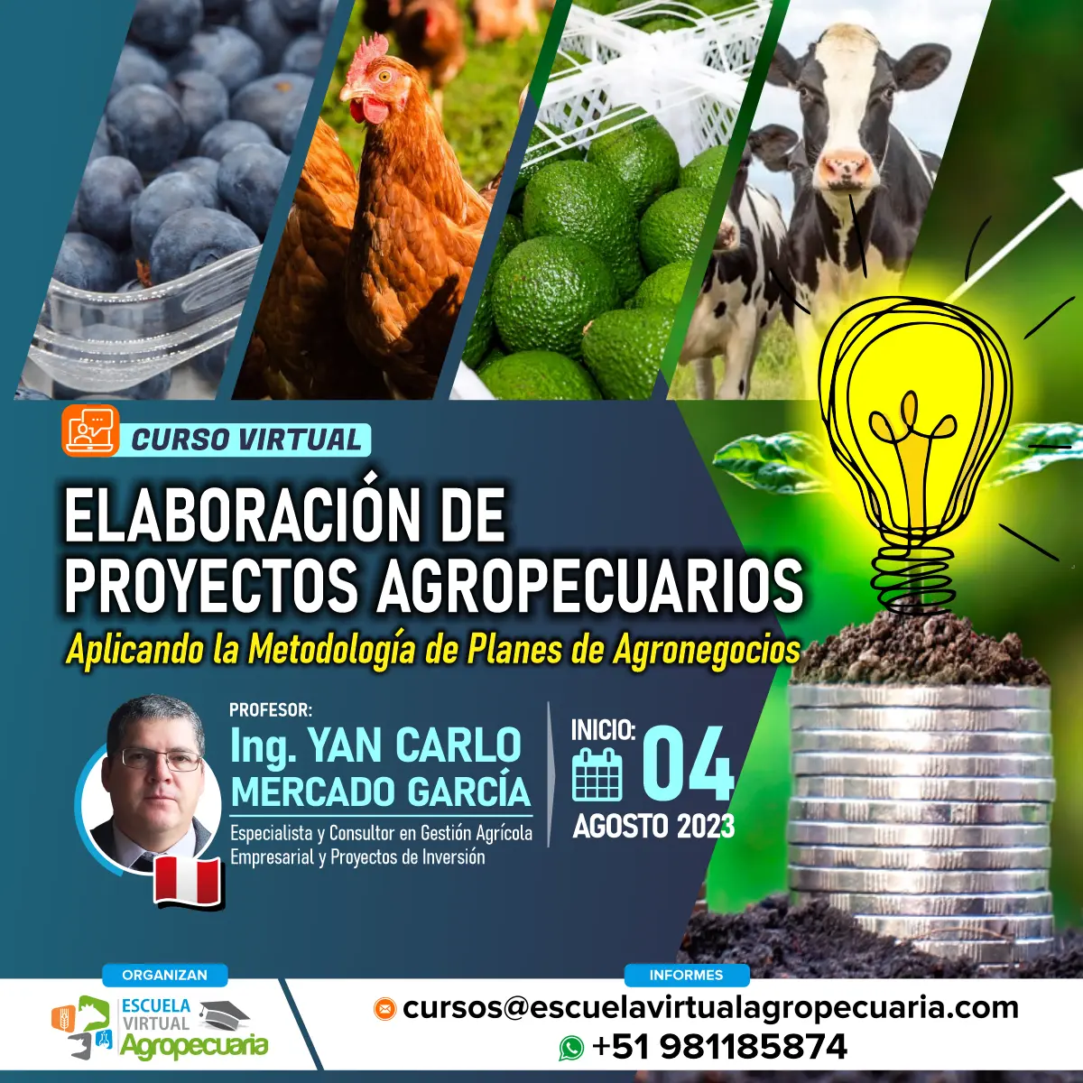 cursos de agronegocios gratis - Cuánto cuesta la carrera de agronegocios
