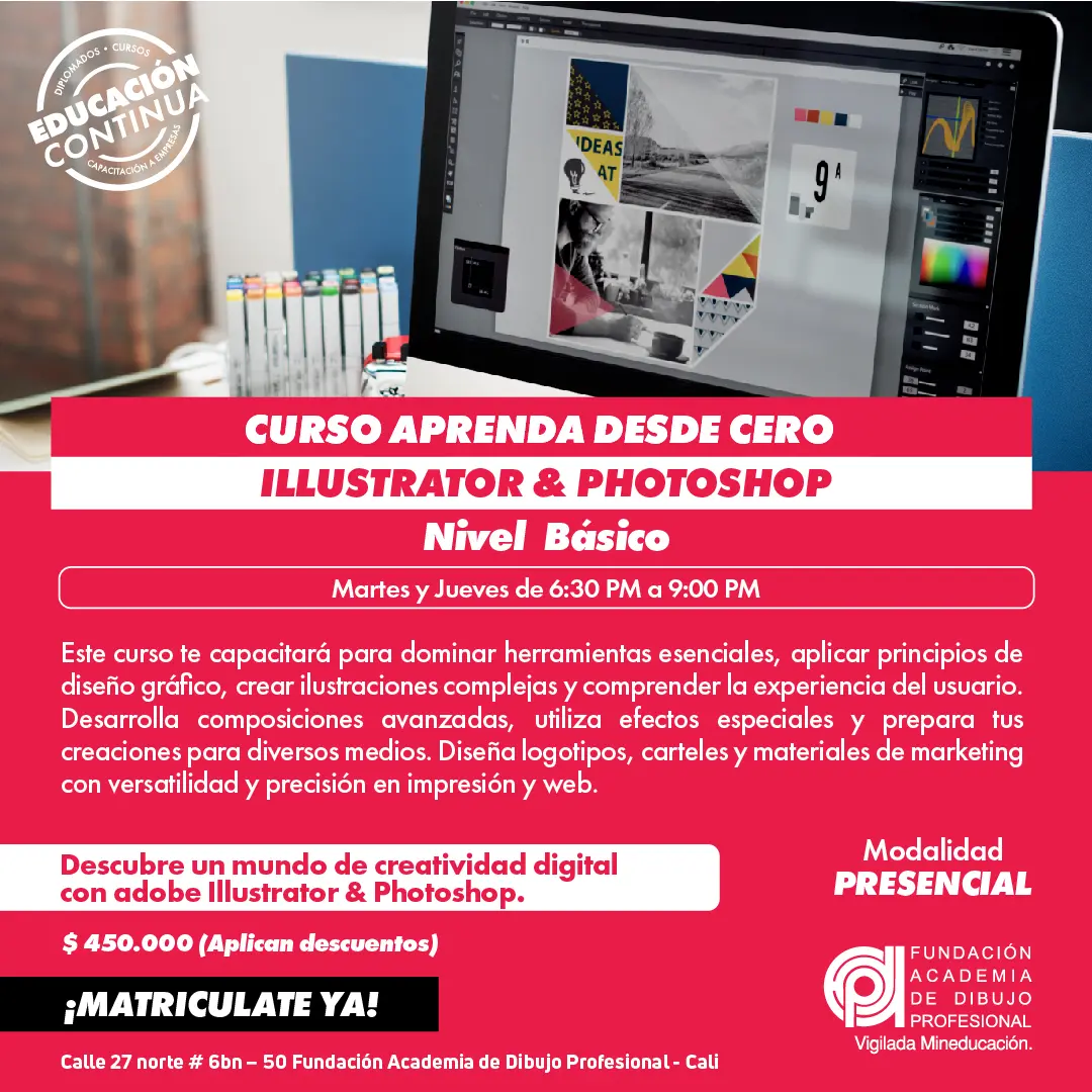 curso paquete adobe - Cuánto cuesta la licencia permanente de Adobe