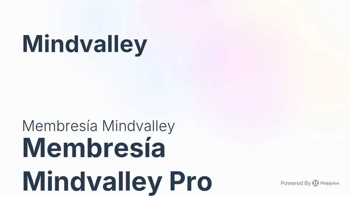 cursos mindvalley - Cuánto cuesta la membresía de Mindvalley