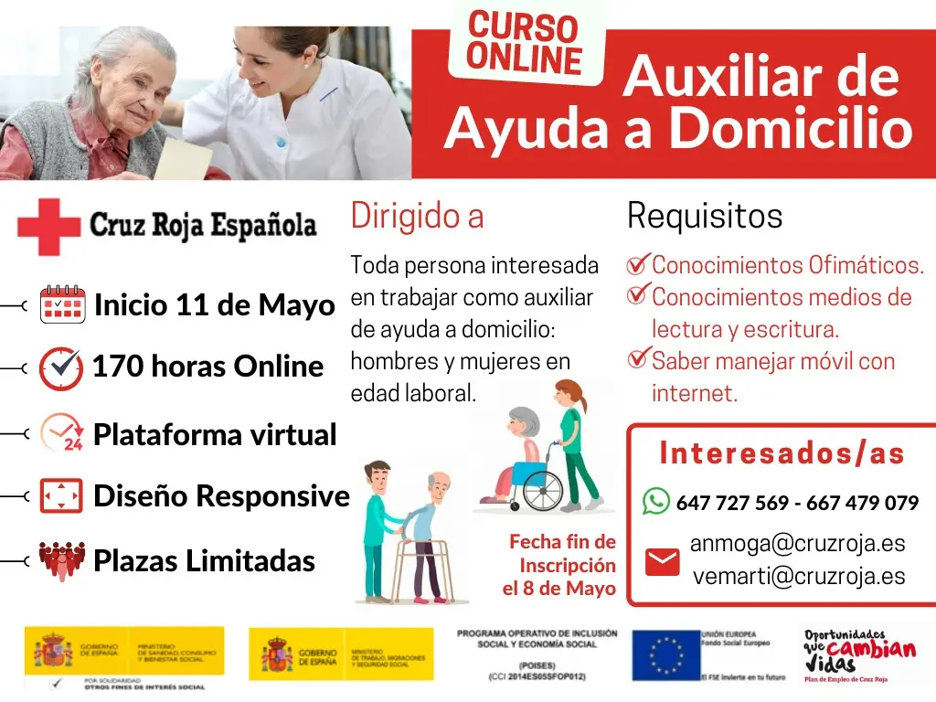 curso de cruz roja online - Cuánto cuesta un certificado en la Cruz Roja