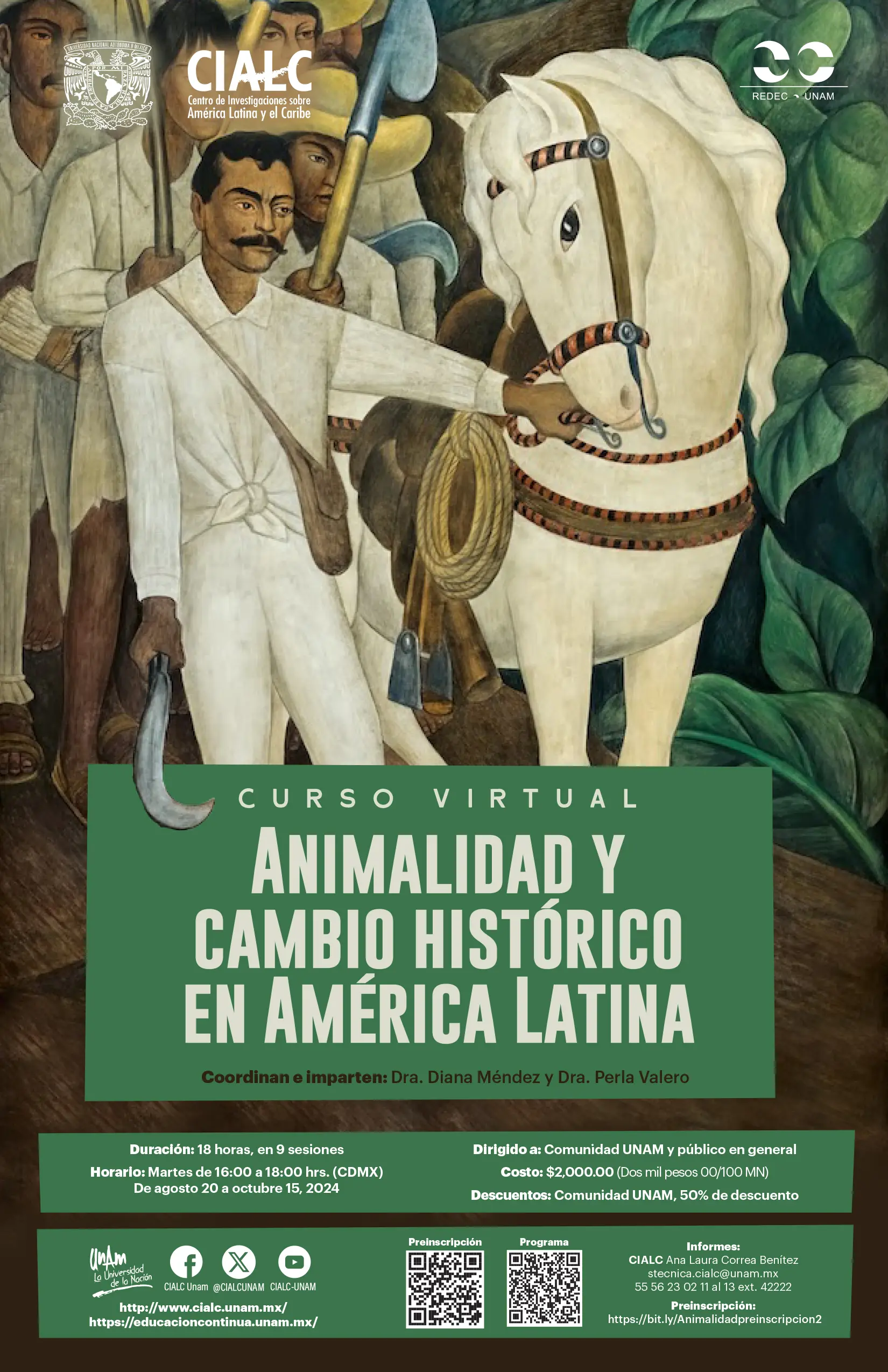 curso de latin unam - Cuánto dura el curso de Conamat para la UNAM