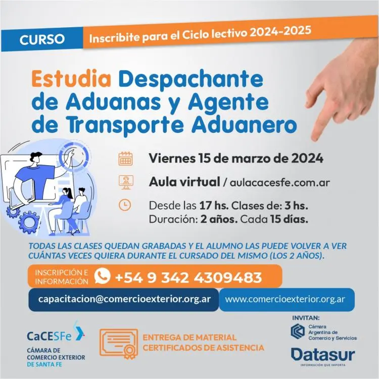 curso despachante de aduana - Cuánto dura el curso de Despachante de Aduana