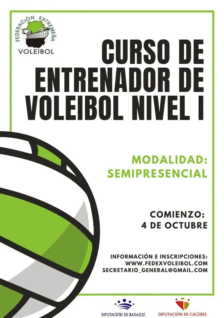 curso de entrenador de voley - Cuánto dura el curso de entrenador de voleibol