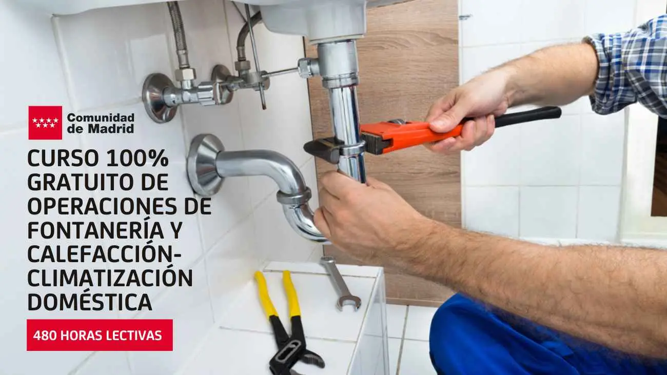 curso fontaneria gratis - Cuánto dura un curso de fontanero