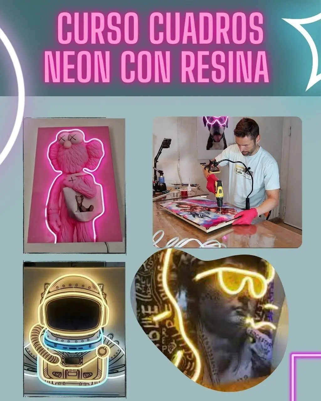 curso carteles de neon - Cuánto dura un letrero de neón