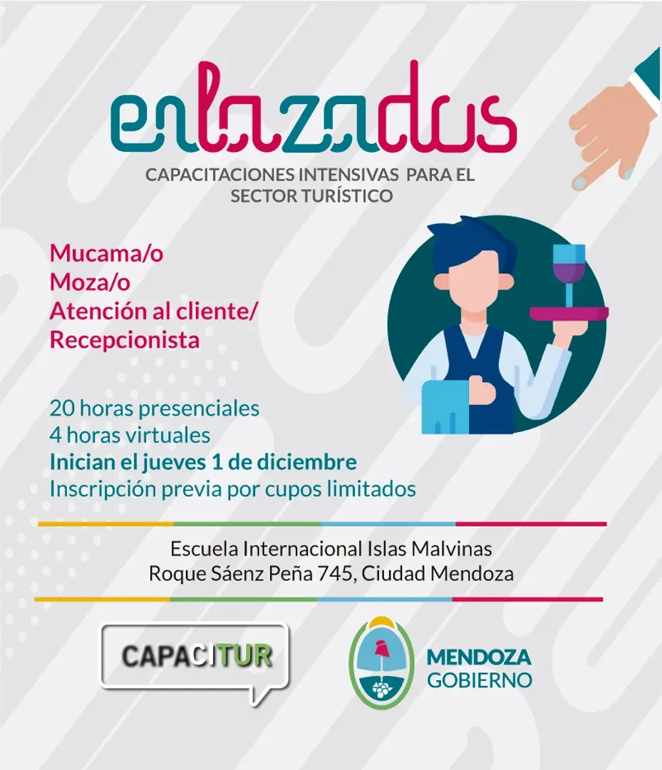 curso de mozo en mendoza - Cuánto gana un Mozo en Mendoza