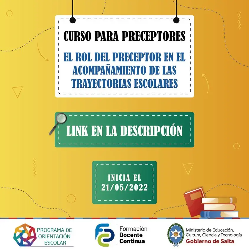 curso de preceptor en salta - Cuánto gana un preceptor en Salta