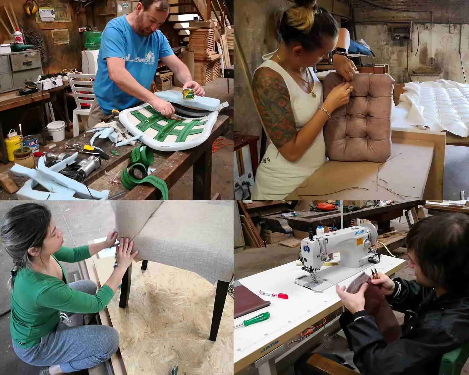 curso de tapiceria de muebles - Cuánto gana un tapicero de muebles en Estados Unidos